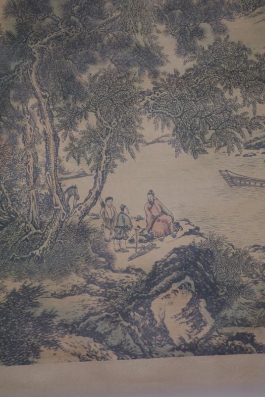 Chinesische Gemälde Kakemono Landschaft 6 4