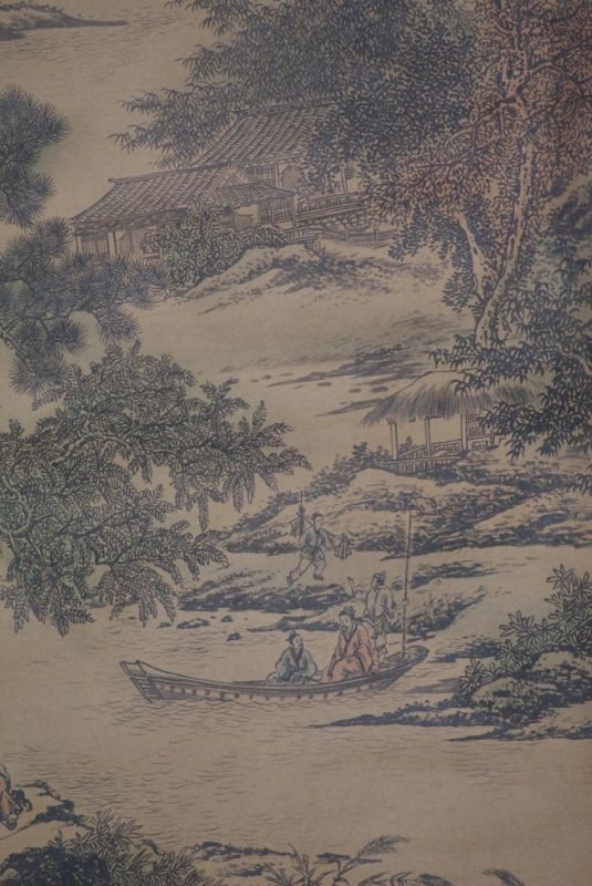Chinesische Gemälde Kakemono Landschaft 6 5