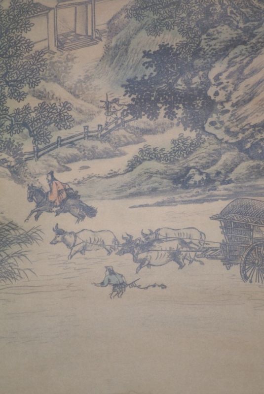 Chinesische Gemälde Kakemono Landschaft 7 3