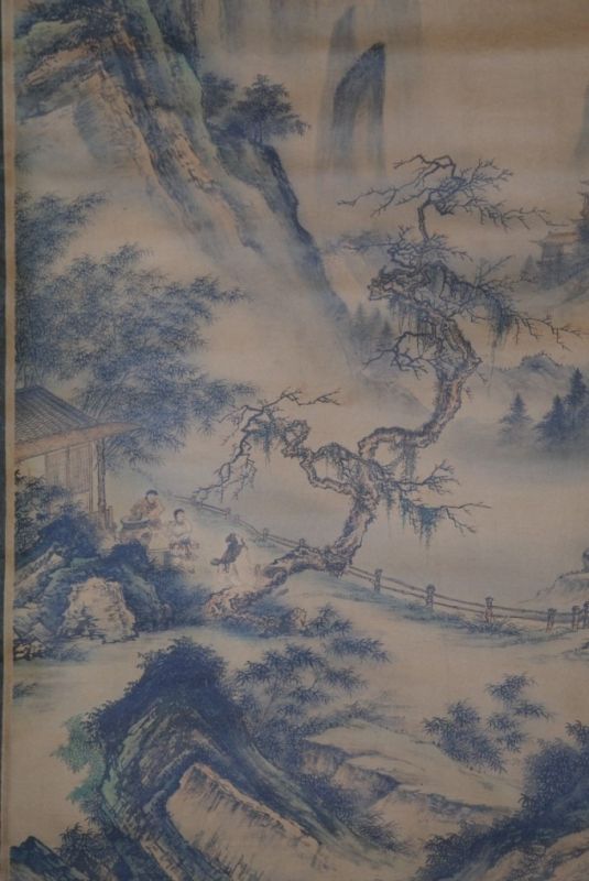 Chinesische Gemälde Kakemono Landschaft 9 3