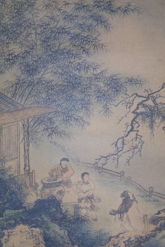 Chinesische Gemälde Kakemono Landschaft 9 4