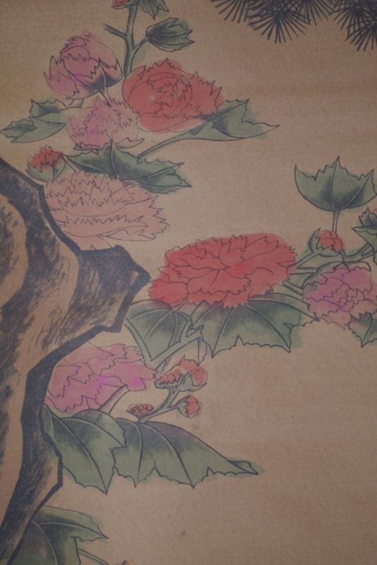 Chinesische Gemälde Kakemono Natur 4