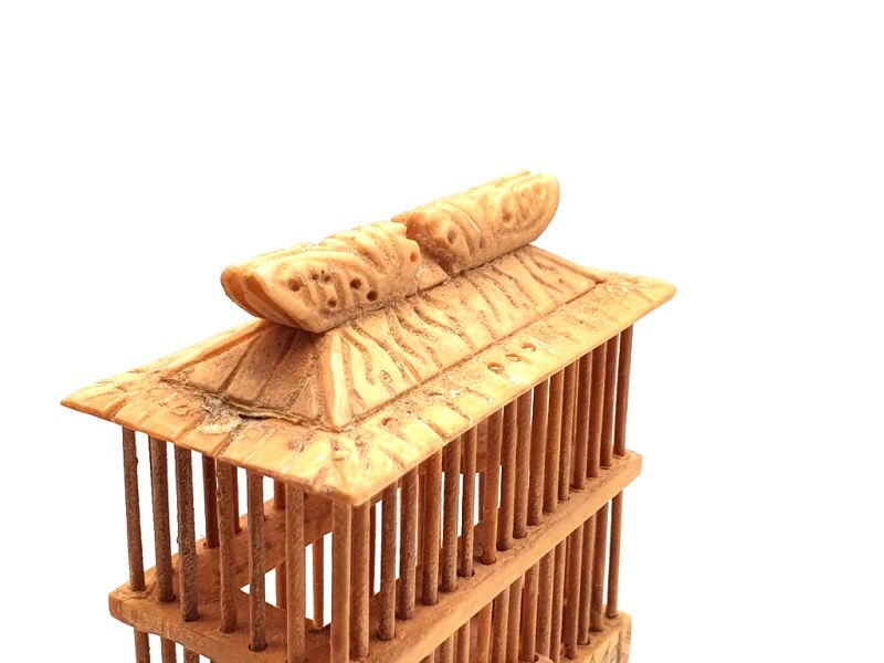 Chinesische Grillenkäfige Käfige aus Knochen 3