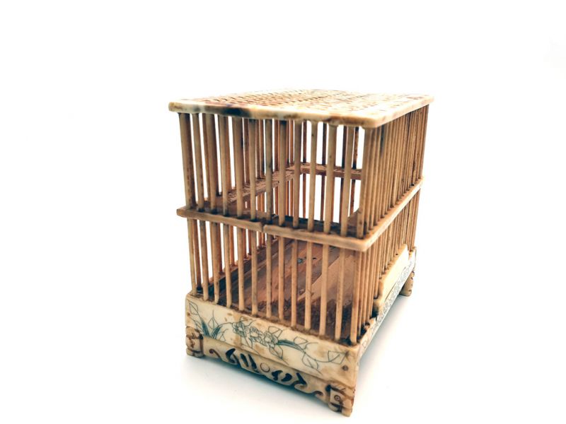 Chinesische Grillenkäfige Käfige aus Knochen - Sehr großen Käfig 3