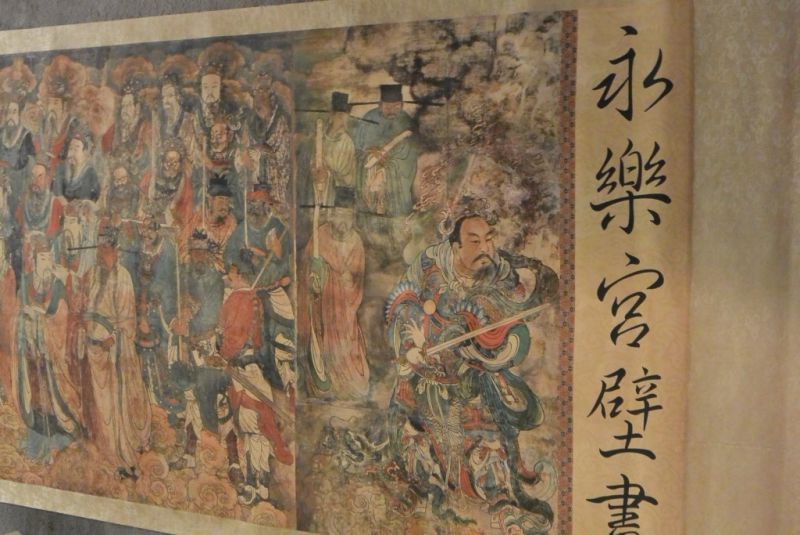 Chinesische große Szene Malerei Buddhistische Malerei 3
