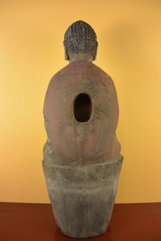 Chinesische Holz Statue Buddha Das Gebet 5