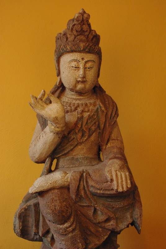 Chinesische Holzfiguren Göttin 2