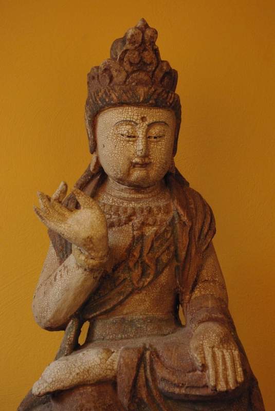Chinesische Holzfiguren Göttin 3