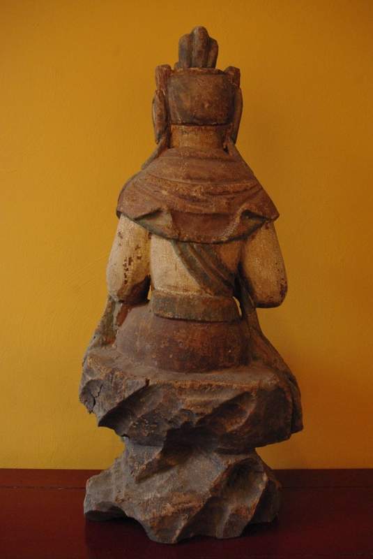 Chinesische Holzfiguren Göttin 5