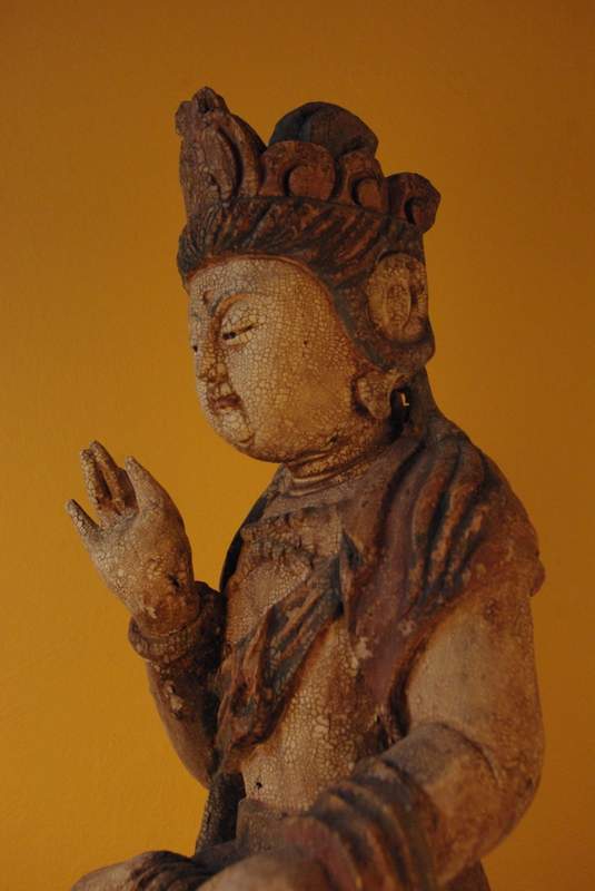 Chinesische Holzfiguren Grosse Göttin 2