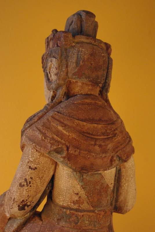 Chinesische Holzfiguren Grosse Göttin 3