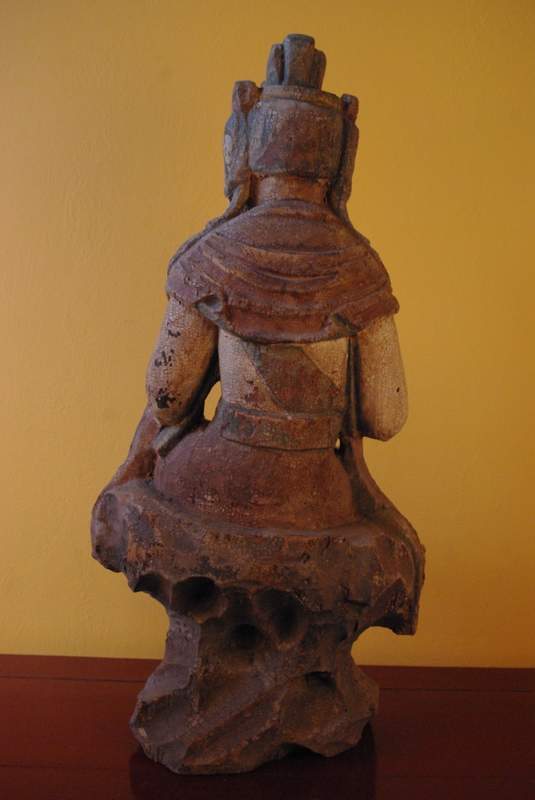 Chinesische Holzfiguren Grosse Göttin 4