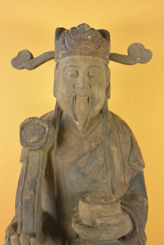 Chinesische Holzfiguren Konfuzius 2