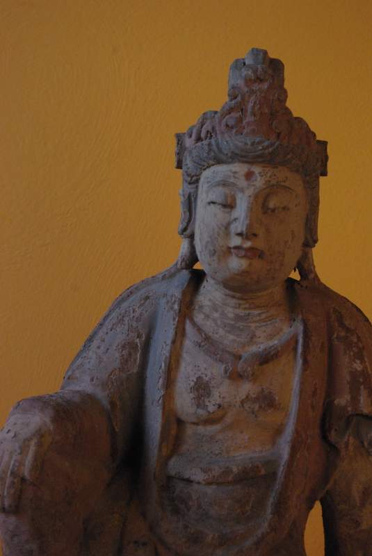 Chinesische Holzfiguren Krieger 3