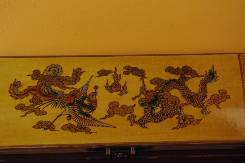 Chinesische Holzschatullen Elfenbein 4