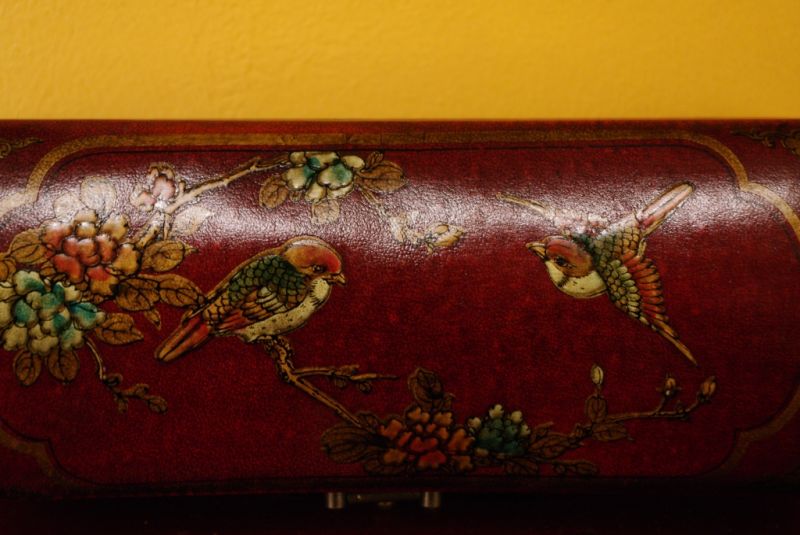 Chinesische Holzschatullen kleine Vögel 2 4