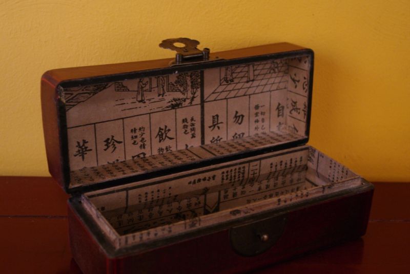 Chinesische Holzschatullen kleine Vögel 2 5