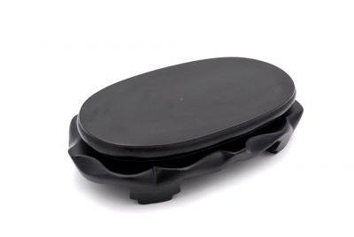 Chinesische Holzständer - Oval 20x11cm