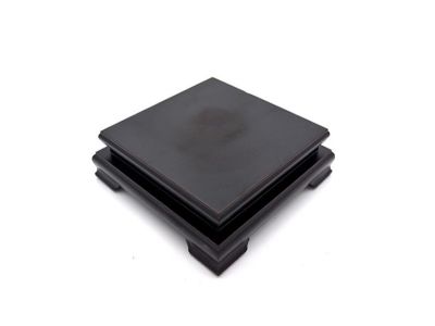 Chinesische Holzständer - Quadrat 13*13cm