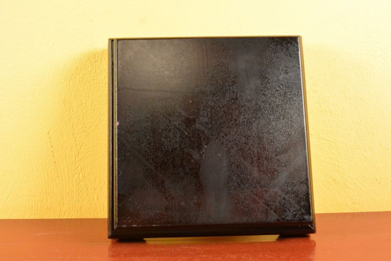 Chinesische Holzständer - Quadrat 4