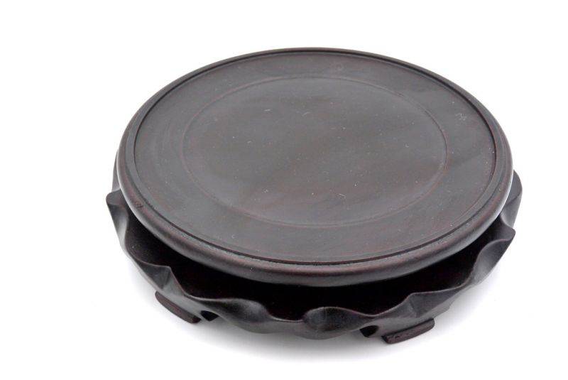 Chinesische Holzständer - Runde 16,5 cm 3