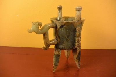 Chinesische Jade-Glas