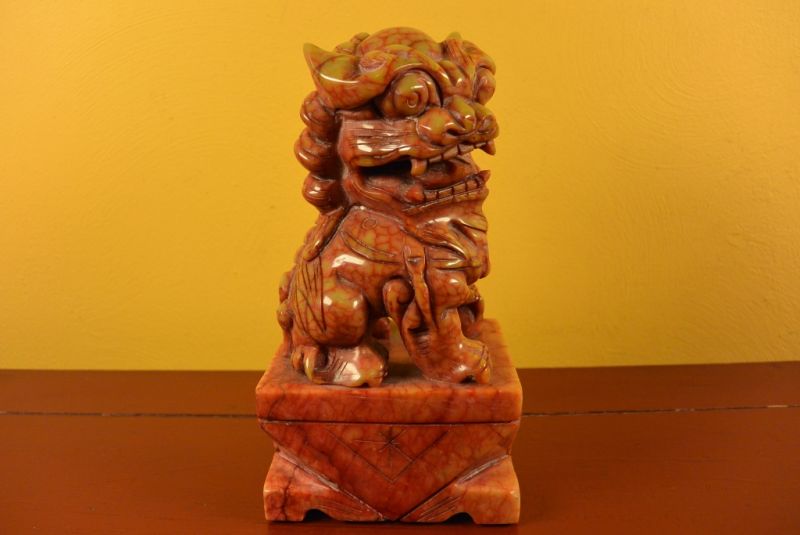 Chinesische Jade Pixiu Wächterlöwe 2