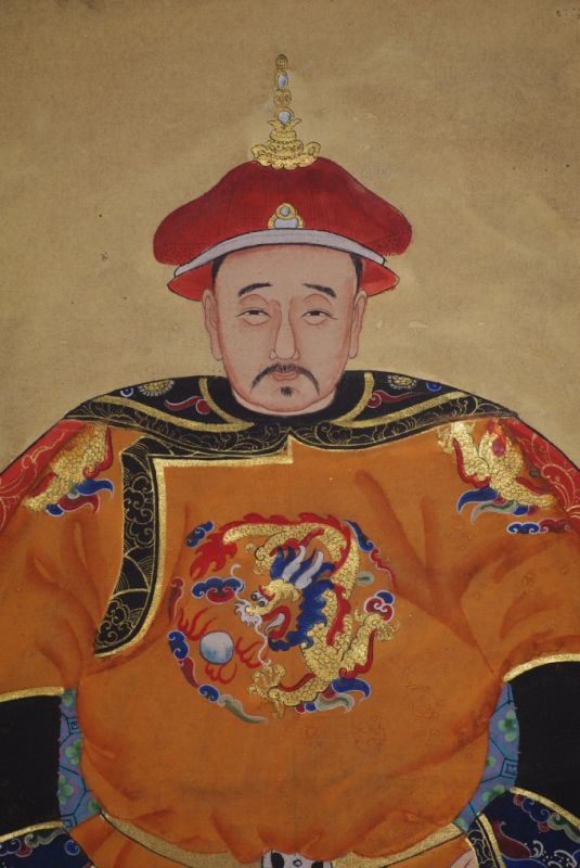 Chinesische Kaiser Qing-Dynastie Huang Taiji 3