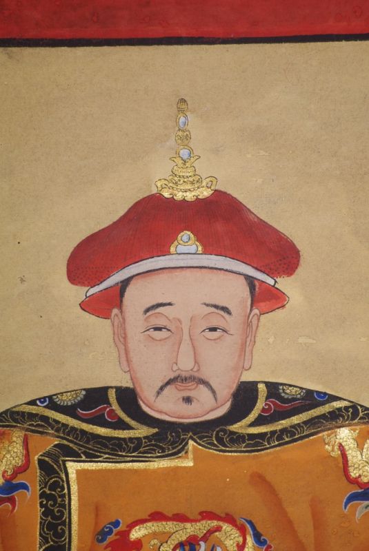 Chinesische Kaiser Qing-Dynastie Huang Taiji 4
