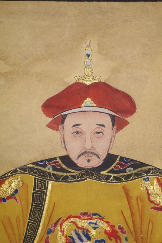 Chinesische Kaiser Qing-Dynastie Huang Taiji 5
