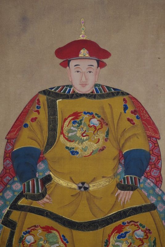 Chinesische Kaiser Qing-Dynastie Shunzhi 2