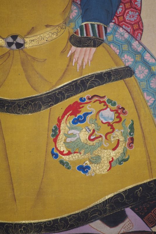 Chinesische Kaiser Qing-Dynastie Shunzhi 5