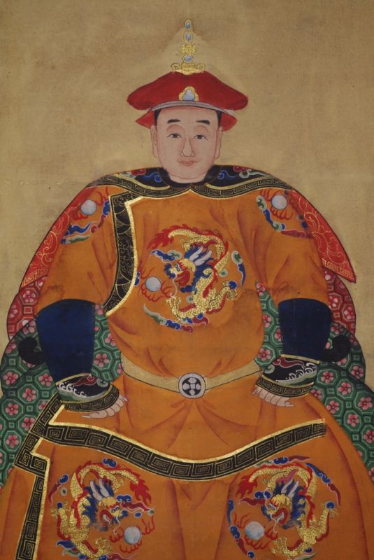 Chinesische Kaiser Qing-Dynastie Shunzhi 2