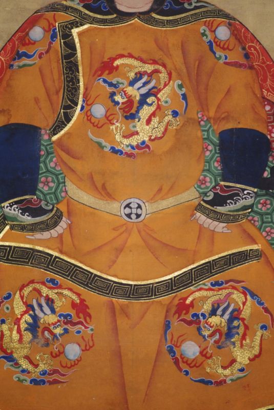 Chinesische Kaiser Qing-Dynastie Shunzhi 3