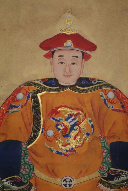 Chinesische Kaiser Qing-Dynastie Shunzhi 5