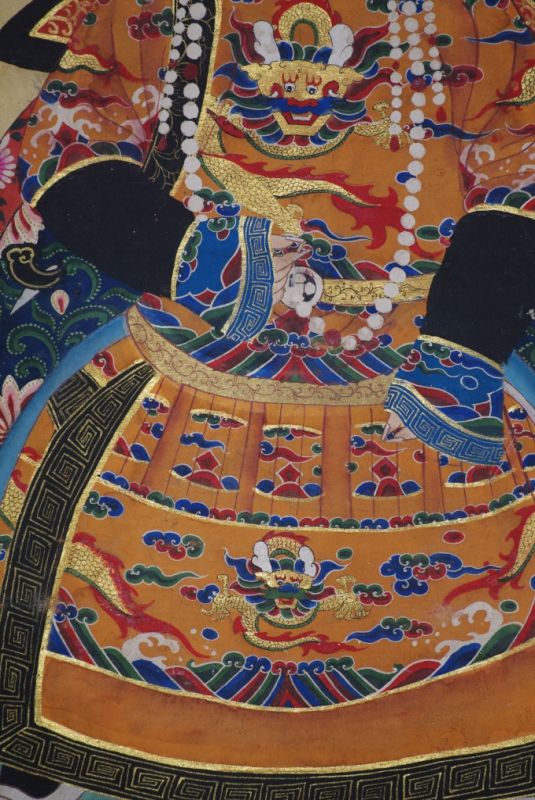 Chinesische Kaiser Qing-Dynastie Xianfeng 4