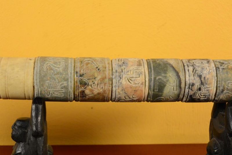 Chinesische Kalligraphie Pinsel Jade 3