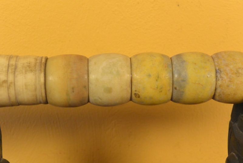Chinesische Kalligraphie Pinsel Stein Gelb 3
