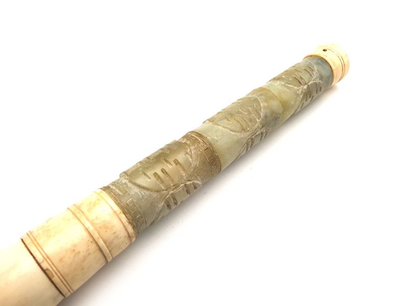 Chinesische Kalligraphie Pinsel Stein Jade / chinesische Schriftzeichen 2