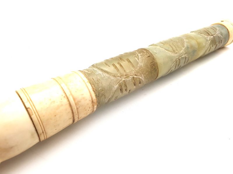 Chinesische Kalligraphie Pinsel Stein Jade / chinesische Schriftzeichen 4