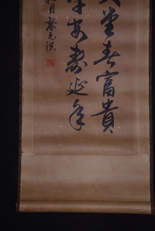 Chinesische Kalligraphie Proverbio chino 5