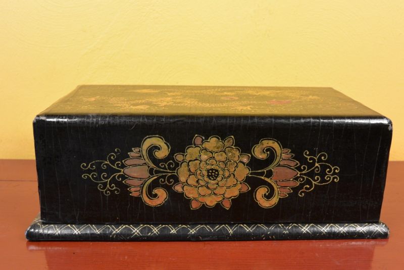 Chinesische Lackkunst Schwarze Box 3