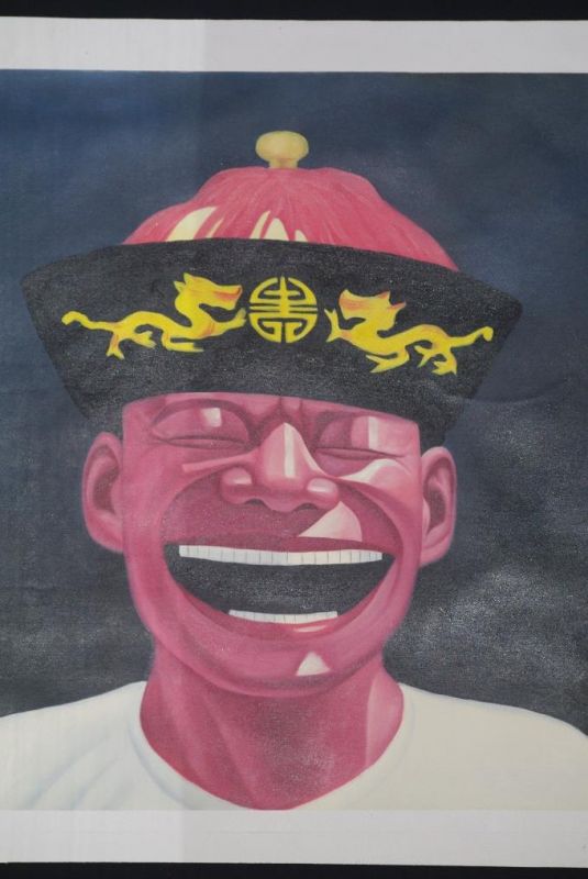 Chinesische Malerei auf Leinwand - Zeitgenössische Künstler Yue Minjun - Chinesisch 2