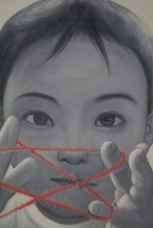 Chinesische Malerei auf Leinwand - Zeitgenössische Künstler Zhu Yiyong 4