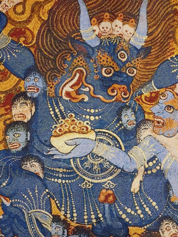 Chinesische Malerei - Stickerei auf Seide - Thangka - Yan Mozun 2
