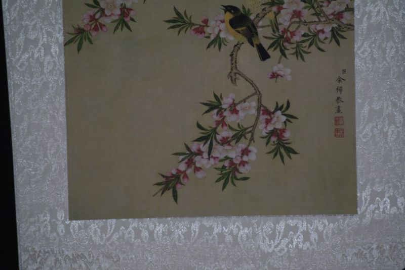 Chinesische Malerei zu Rahmen 2 Vögel 2