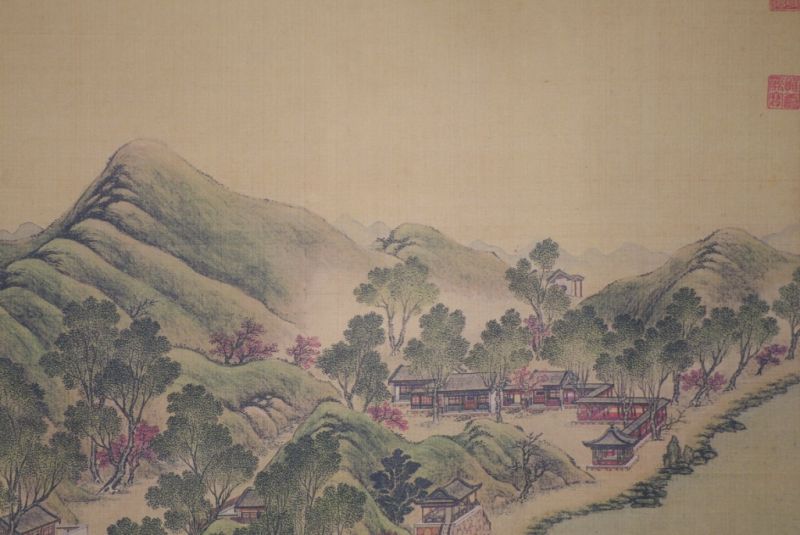 Chinesische Malerei zu Rahmen Chinesische Landschaft 3