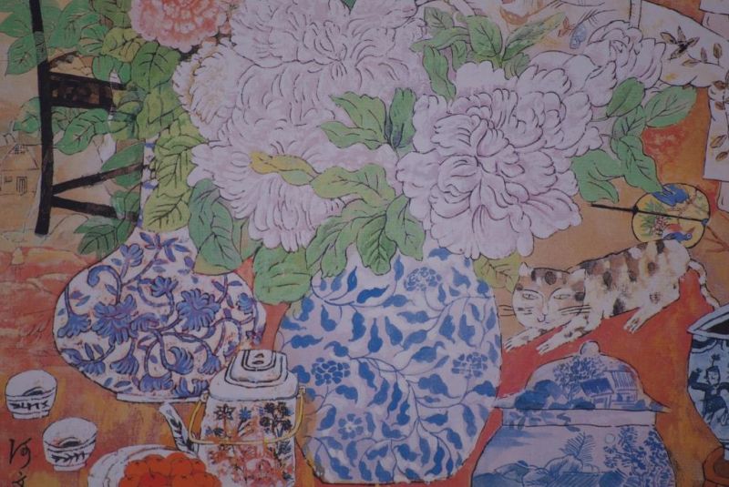 Chinesische Malerei zu Rahmen 4