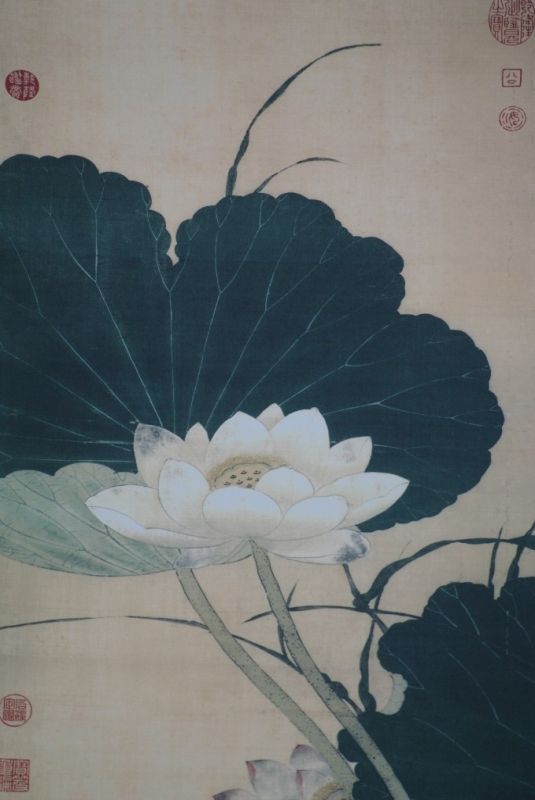 Chinesische Malereien Blumen und Vögel Sommer 4