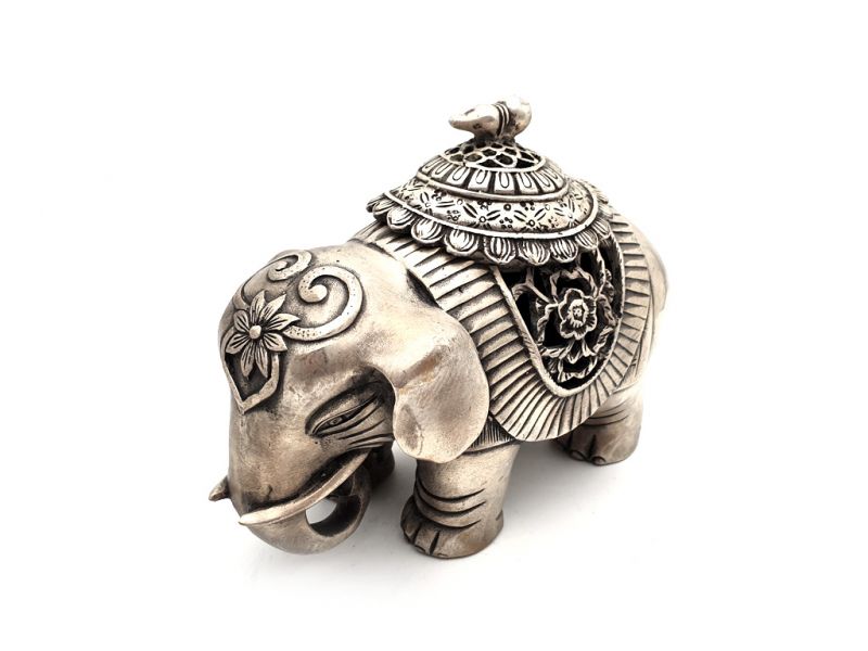 Chinesische Metall-Statue Elefant 3